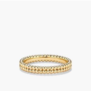 Mejuri DUO BEADED STACKER RING